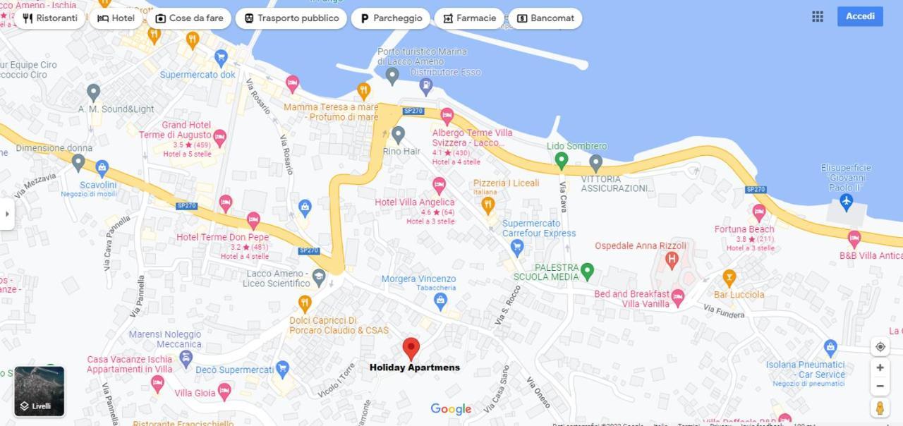 Holiday Apartments Lacco Ameno  Ngoại thất bức ảnh